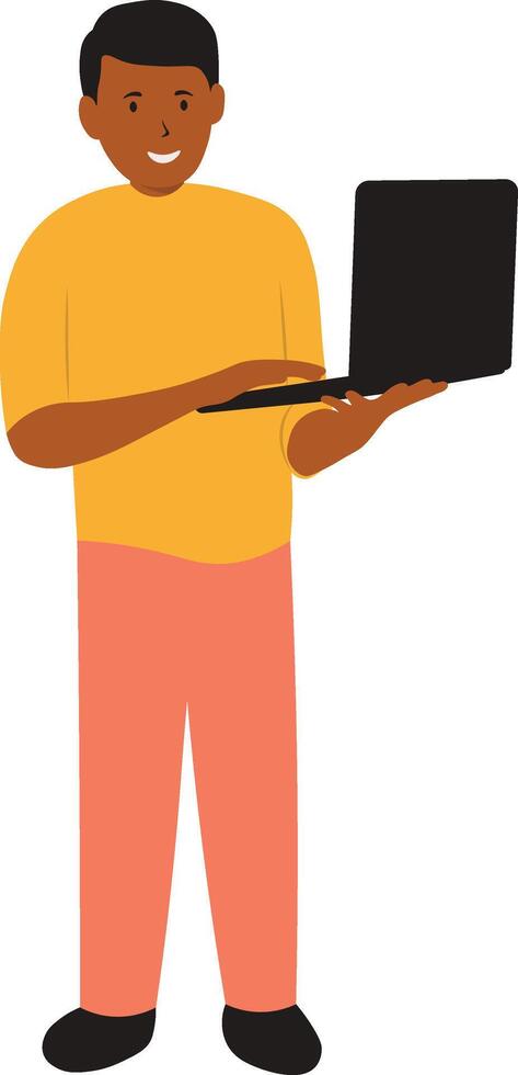 People with Technology Devices vector