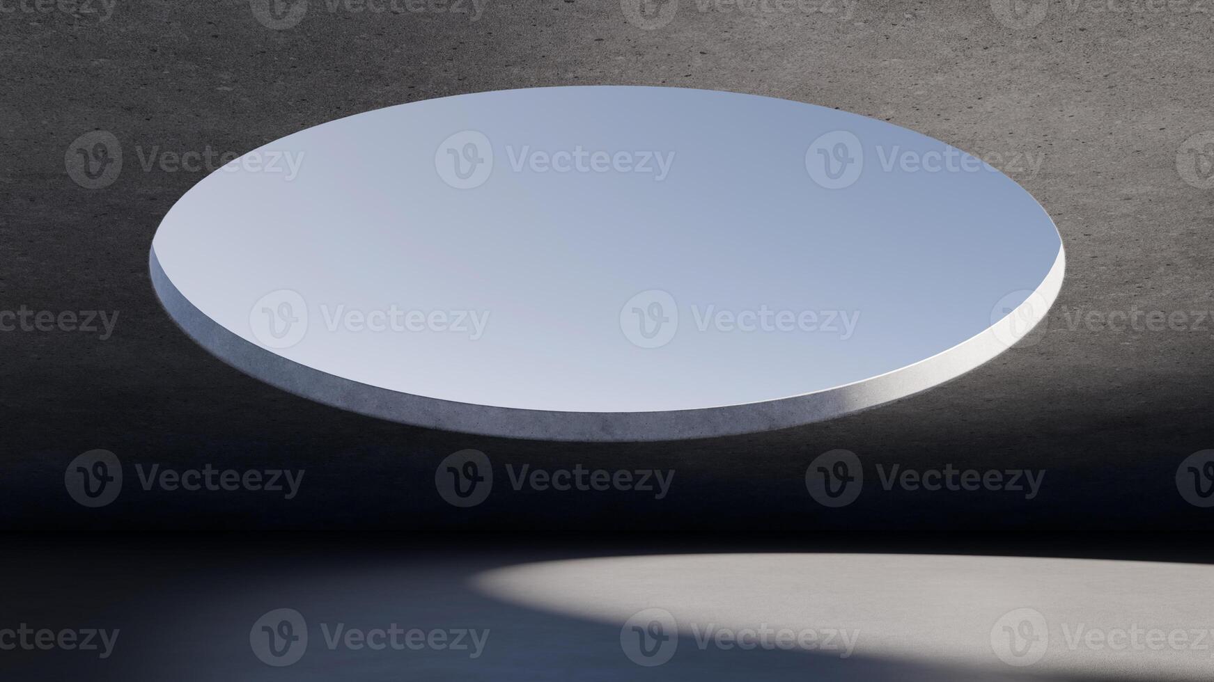 Abstract background of architecture stone texture background. Geometric pattern. 3d render of abstract futuristic architecture with empty floor. minimal exterior photo