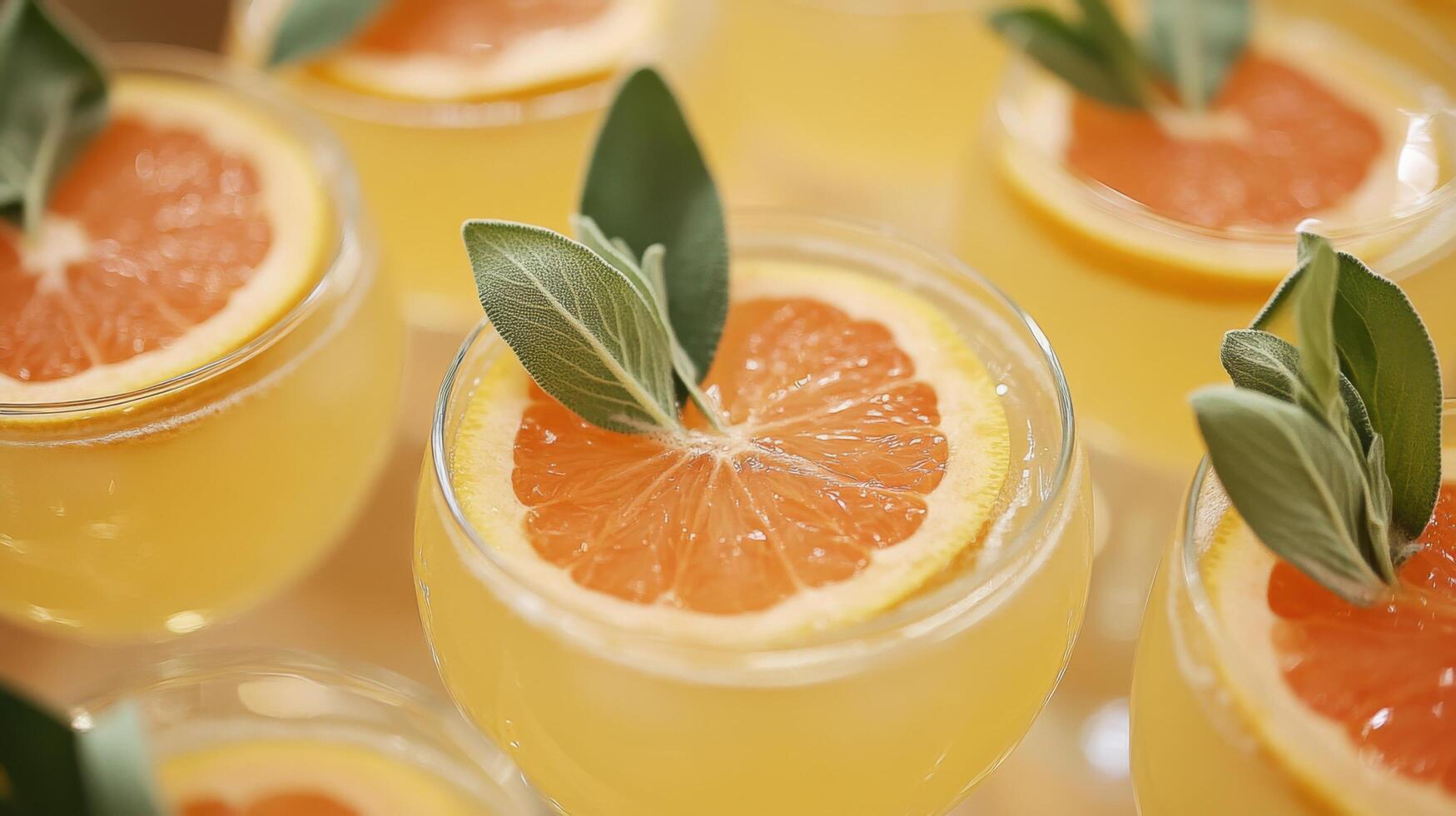 Botanical Event Featuring Gin Tonic with Sage and Grapefruit photo