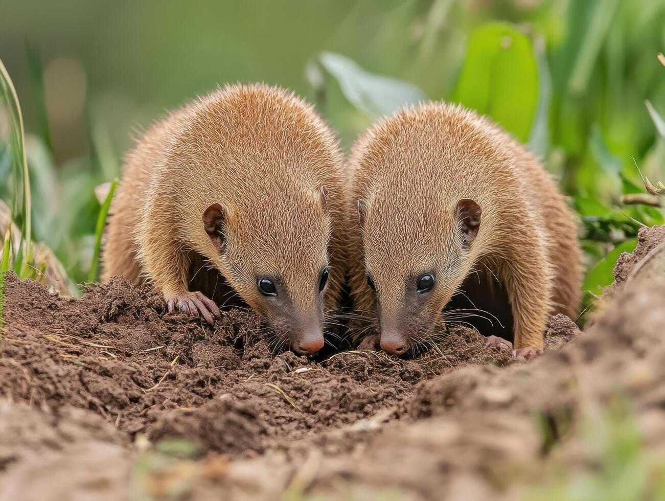 Insect Eating Youngsters Acquiring Timeless Foraging Skills photo