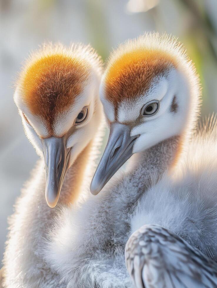 Juvenile Wading Birds Gaining Expertise in Migration Formation photo