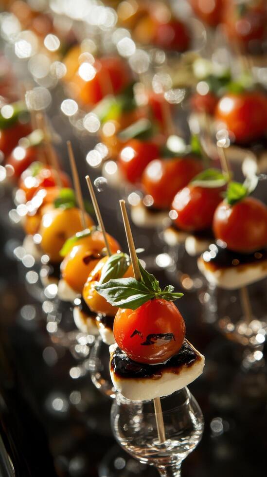 Mozzarella and Tomato Skewers for Refined Entertaining photo