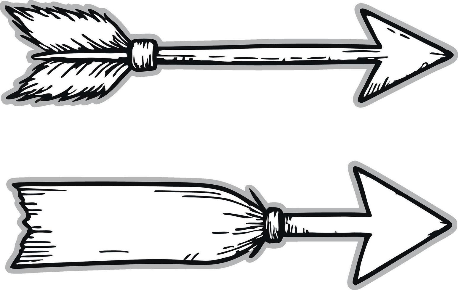 Hand Drawn Arrows for Beginners Simple Steps and Guides vector