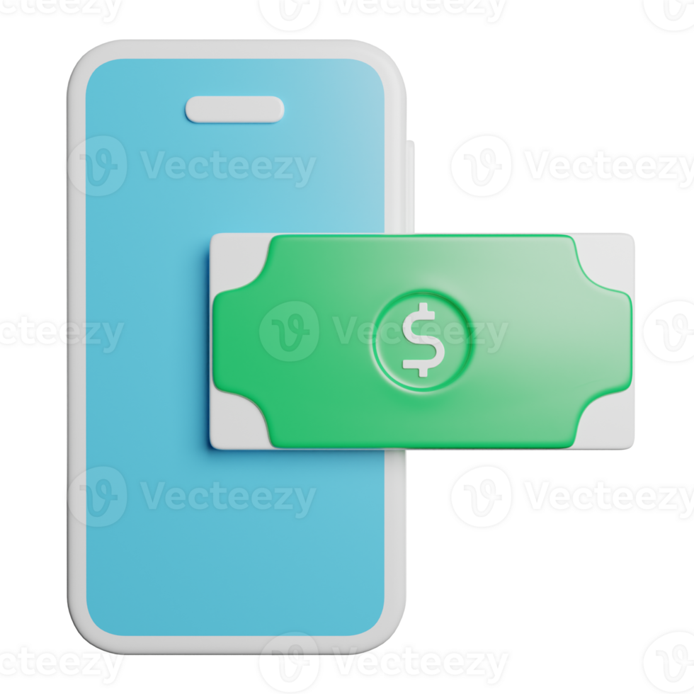 Mobile Banking Money png