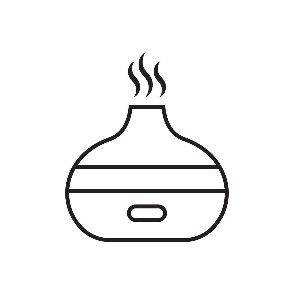 Aromatic Ambience Oil Icon Design vector