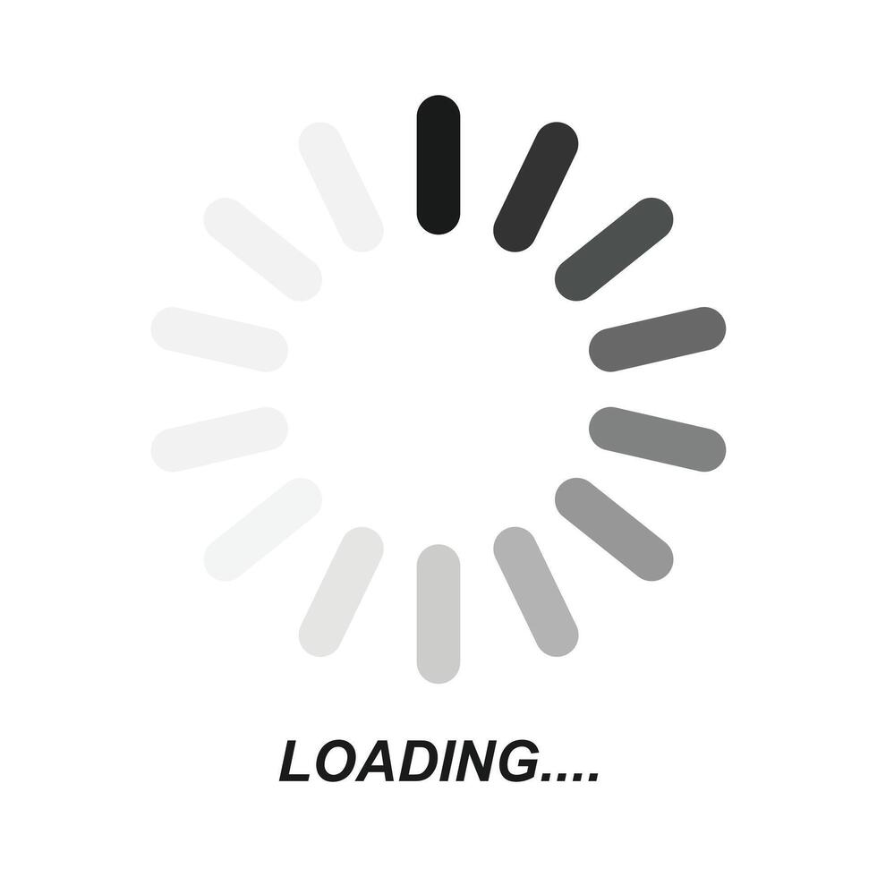 Loading Bar Icons Progress Indicators vector