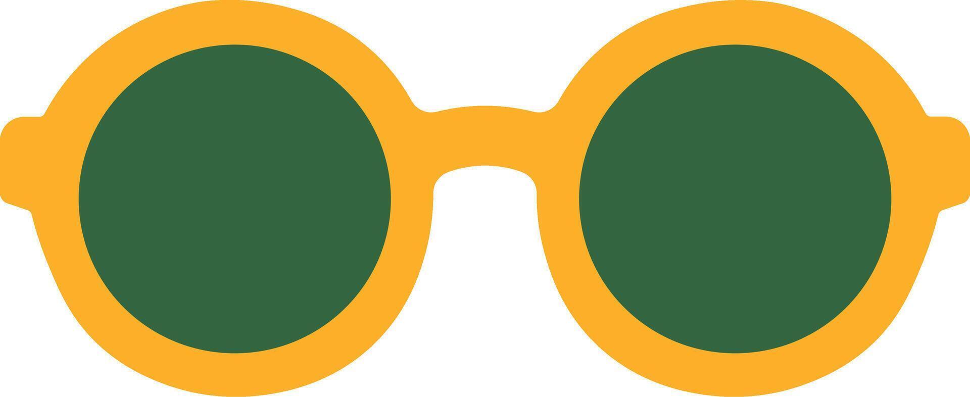 Simple Sunglasses Icon with Clean Design vector