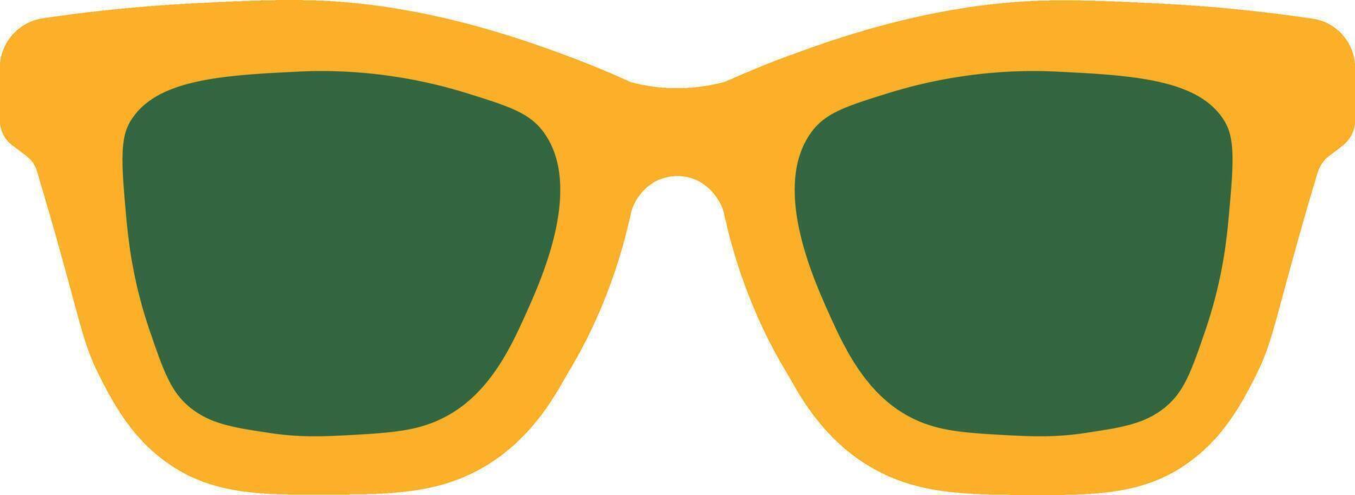 Basic Sunglasses Shape with Modern Touch vector