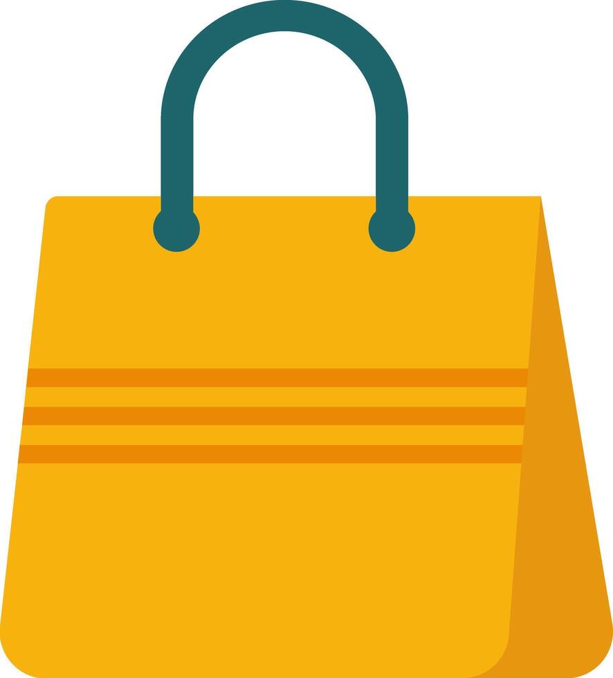 Flat Design of Shopping Bag Icons vector