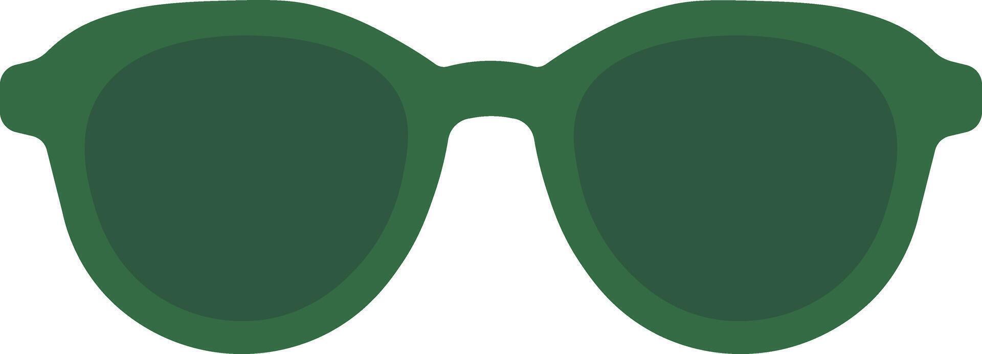 Contemporary Flat Sunglasses Graphic Element vector