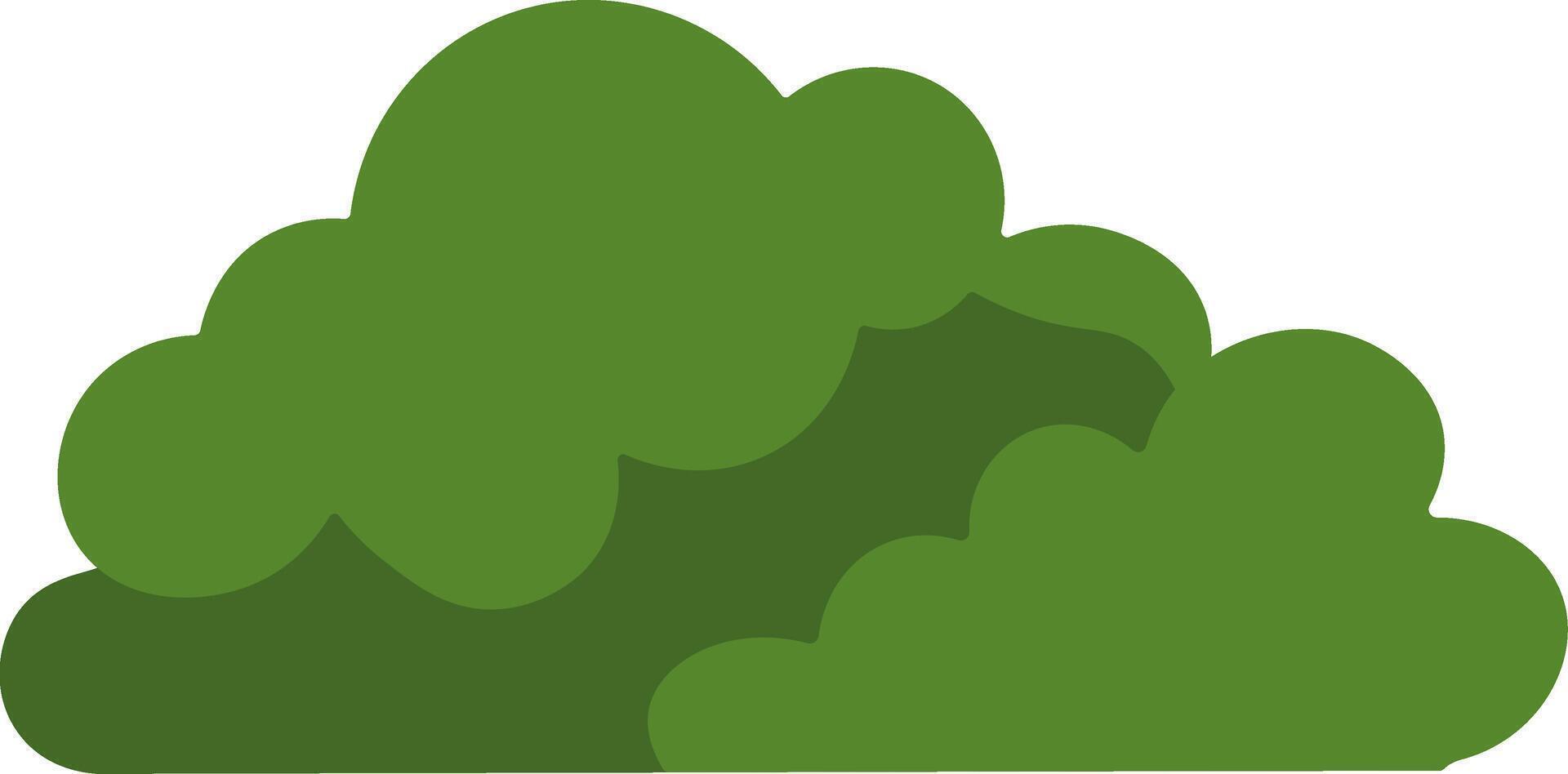 Pure and Simple Plant Clipart Design vector