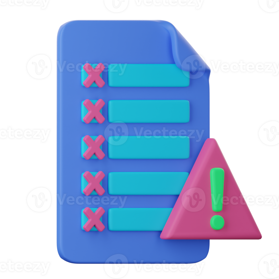 A blue folder with a check mark and a pink triangle png
