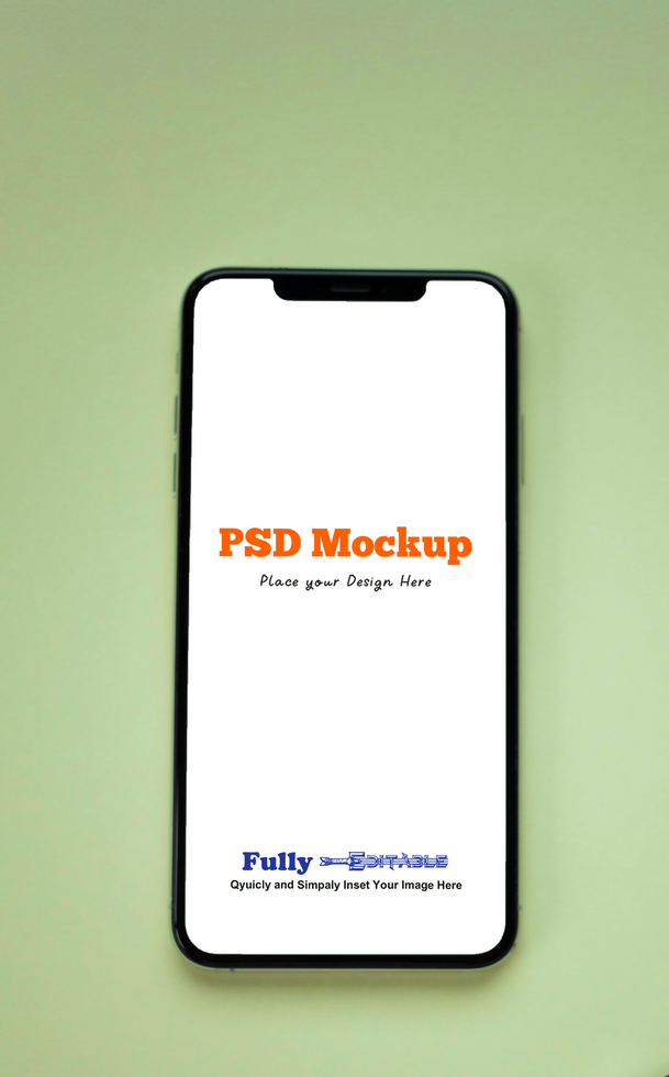 Phone Mockup for UI Design psd
