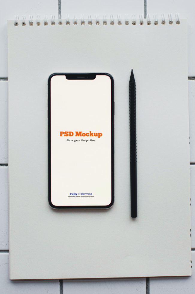 Mobile Phone App UI Screen Mockup Design psd