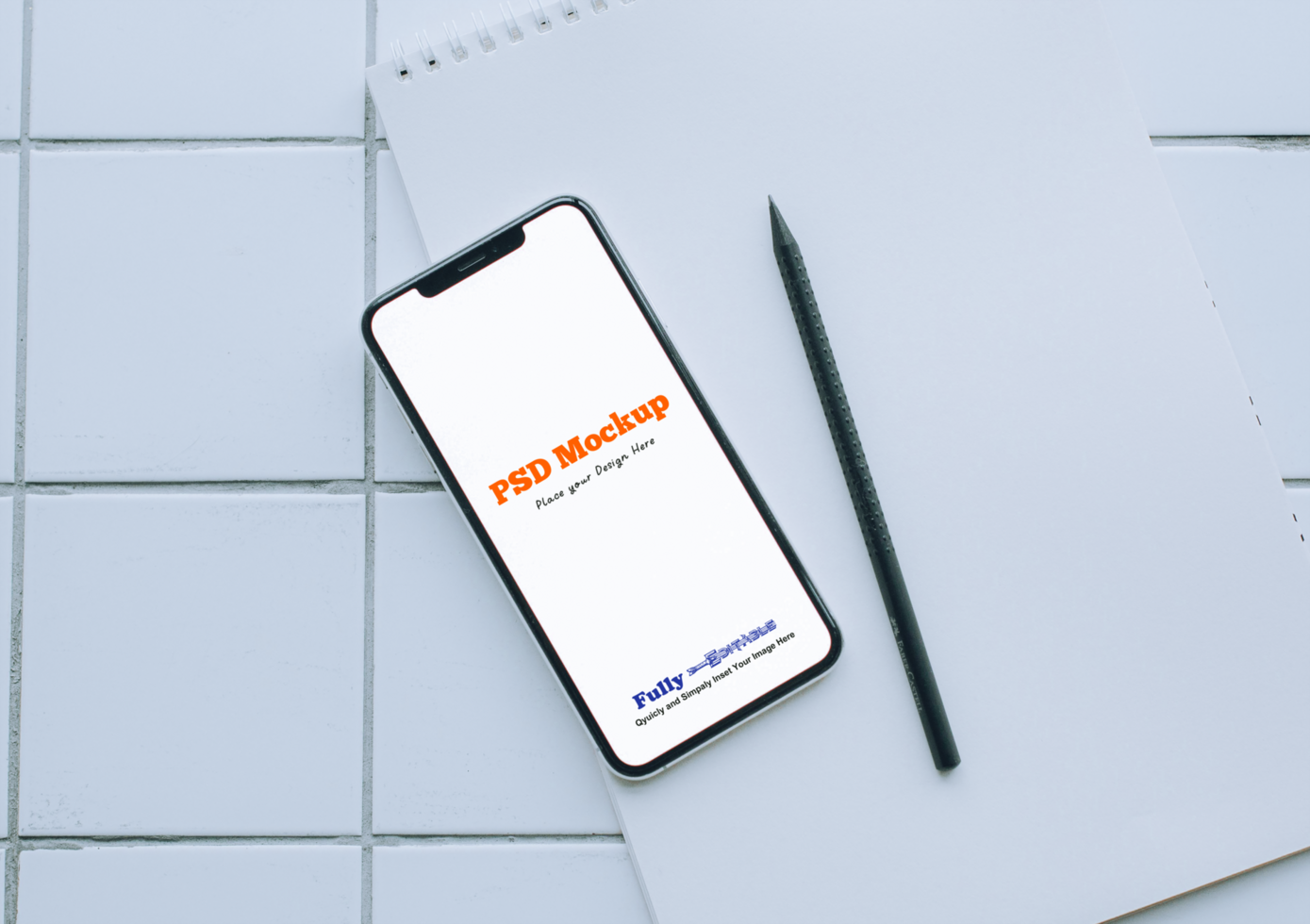 Phone App UI Screen Mockup Design psd