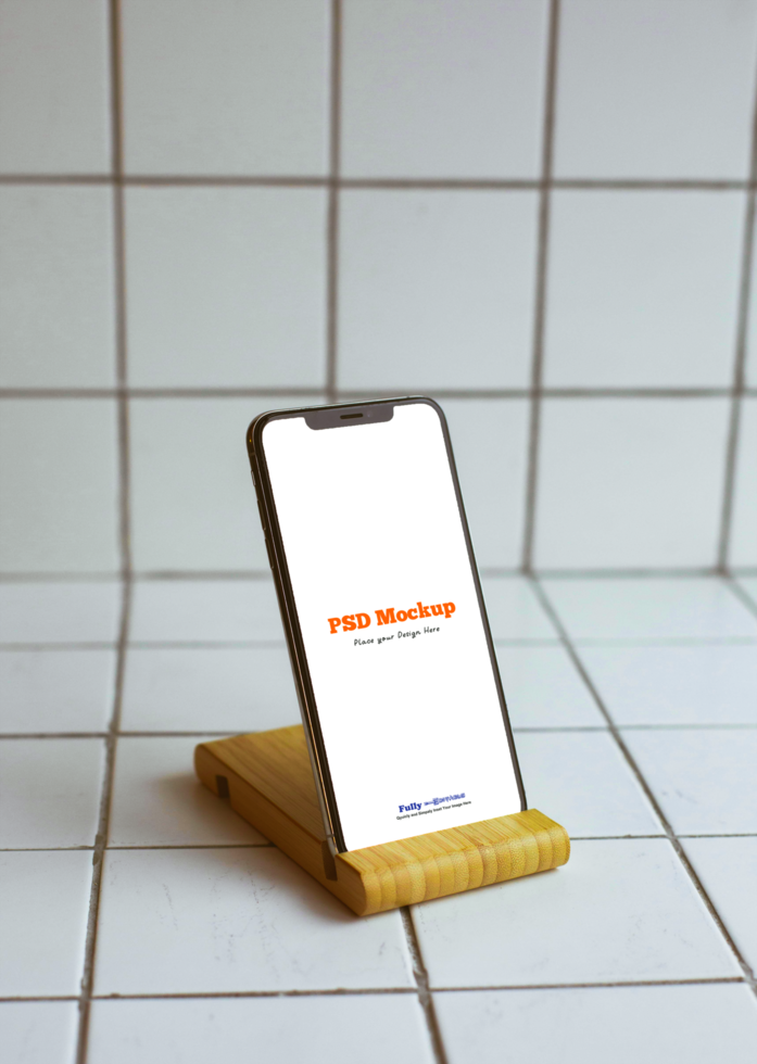 Mobile App UI Mockup Design psd