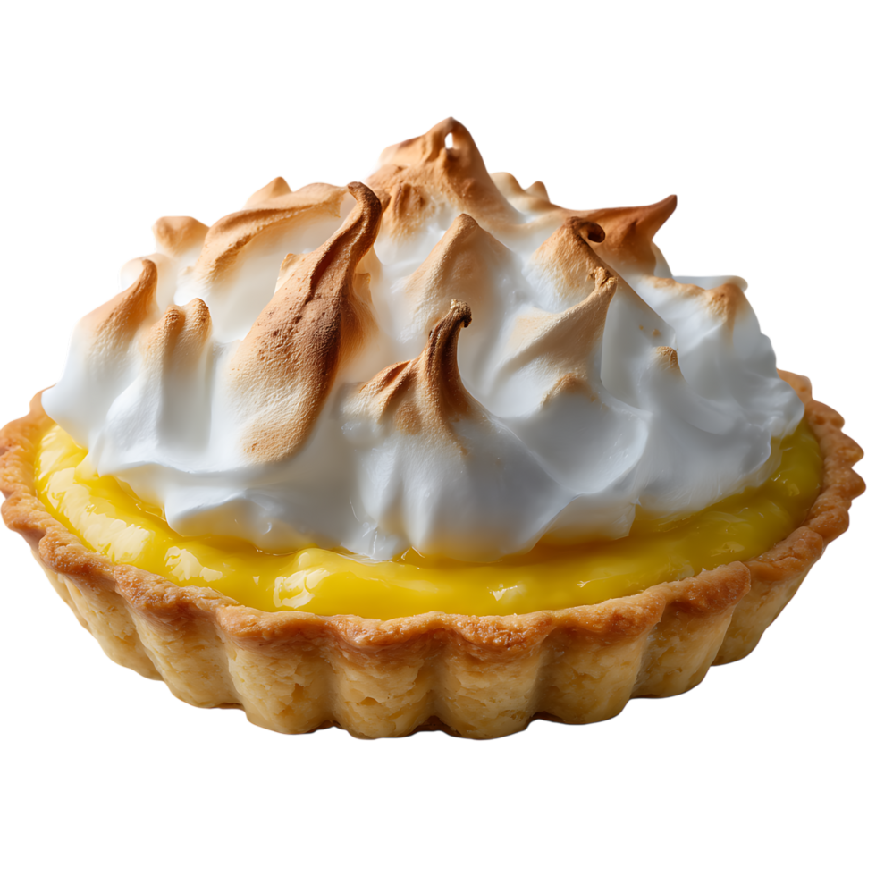 Meringue Tart Recipe against transparent background png