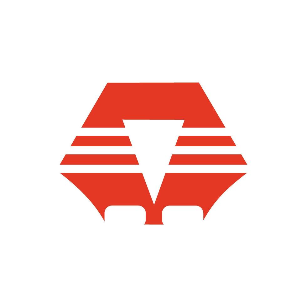 Symbol representing innovation and design showcasing modern minimalism in branding, sphinx vector