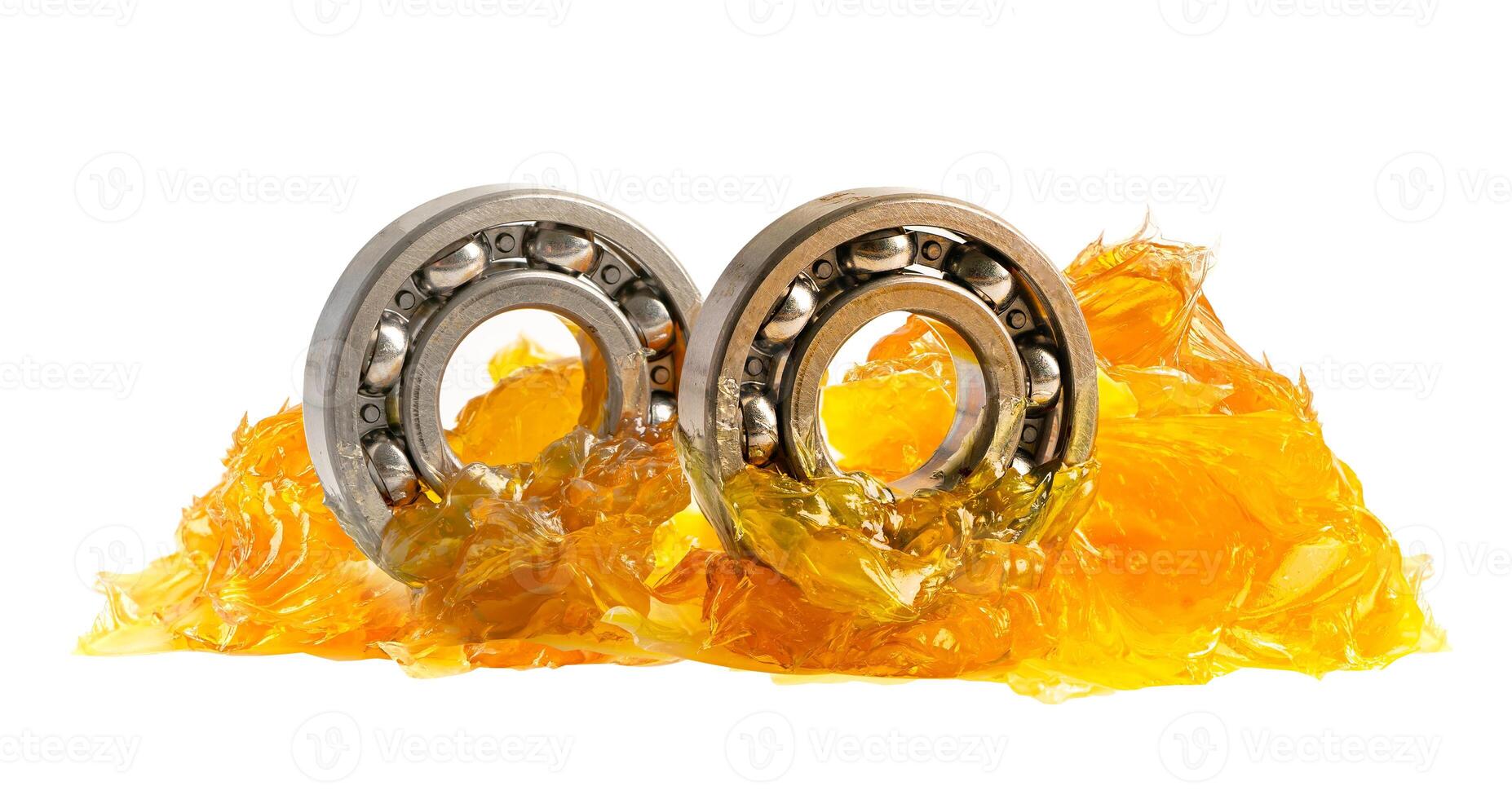 Ball bearing stainless with grease machine photo