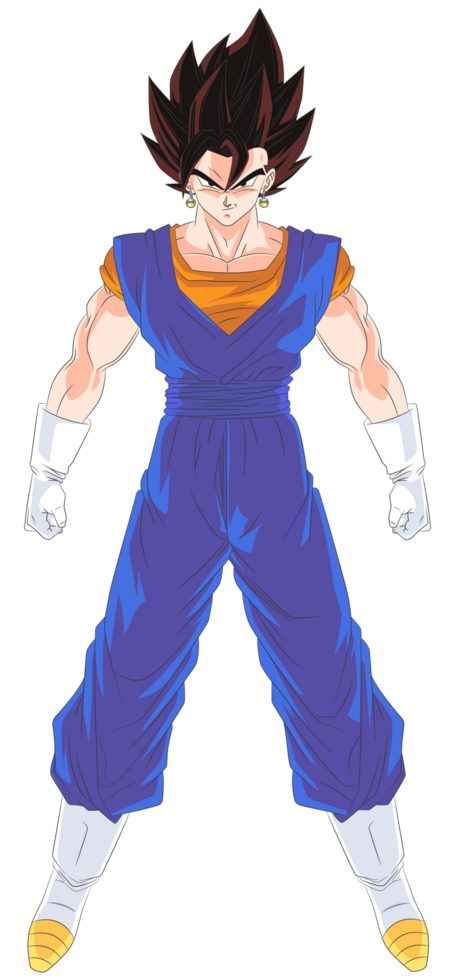 High quality image of Vegetto, the fused warrior png