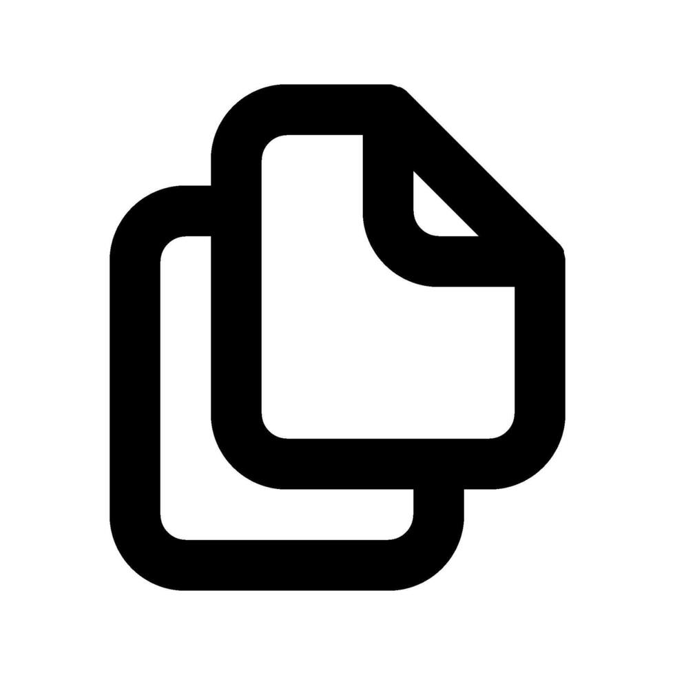 Copy icon. sign for mobile concept and web design. illustration vector