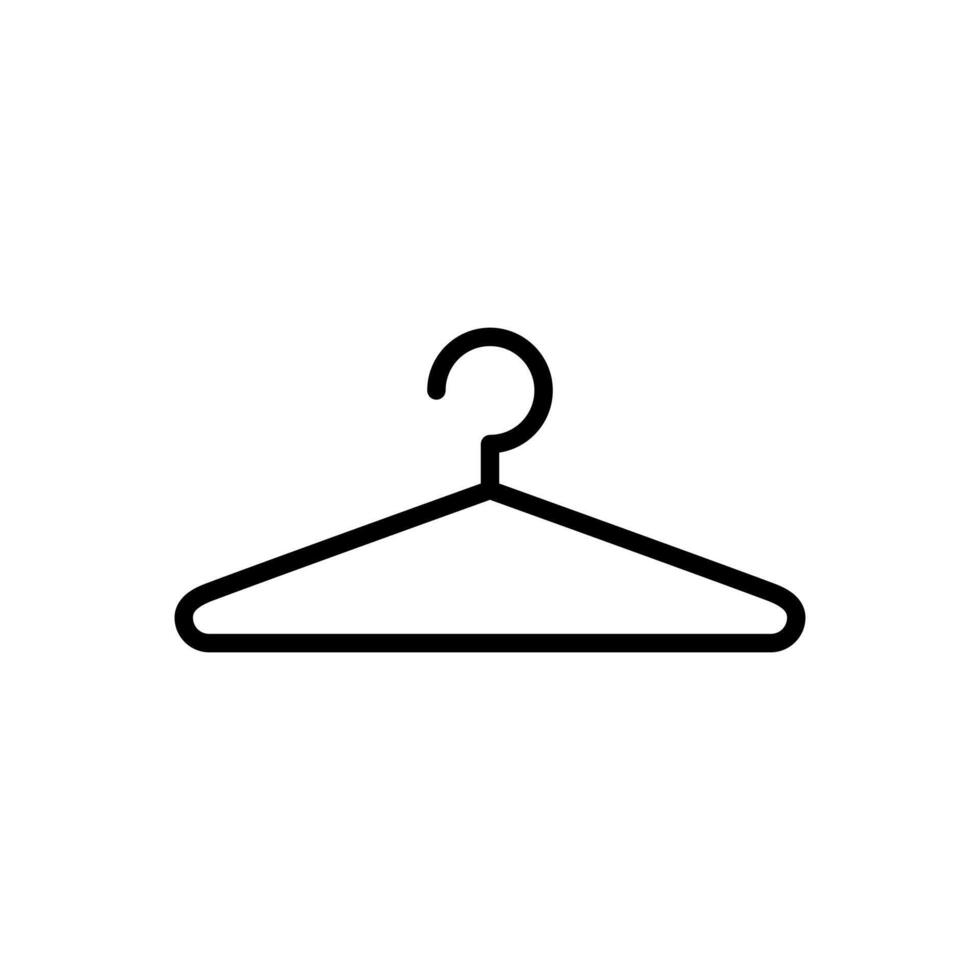 Clothes Hanger Icon vector