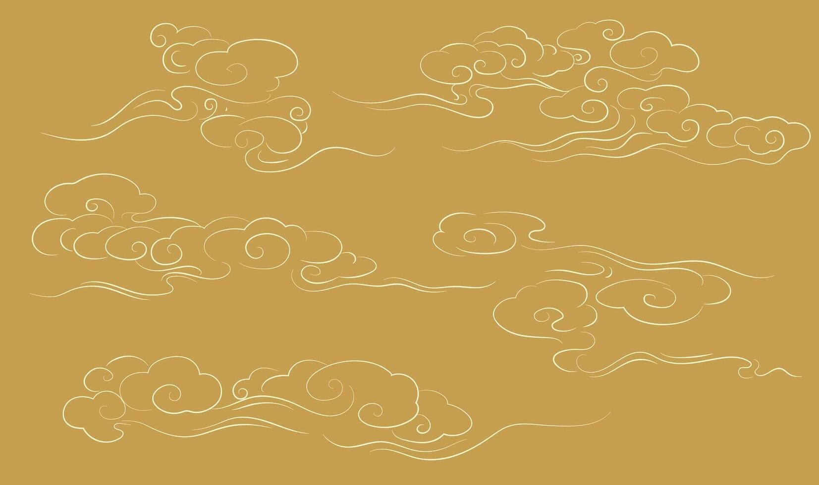Linear moire design elements collection vector