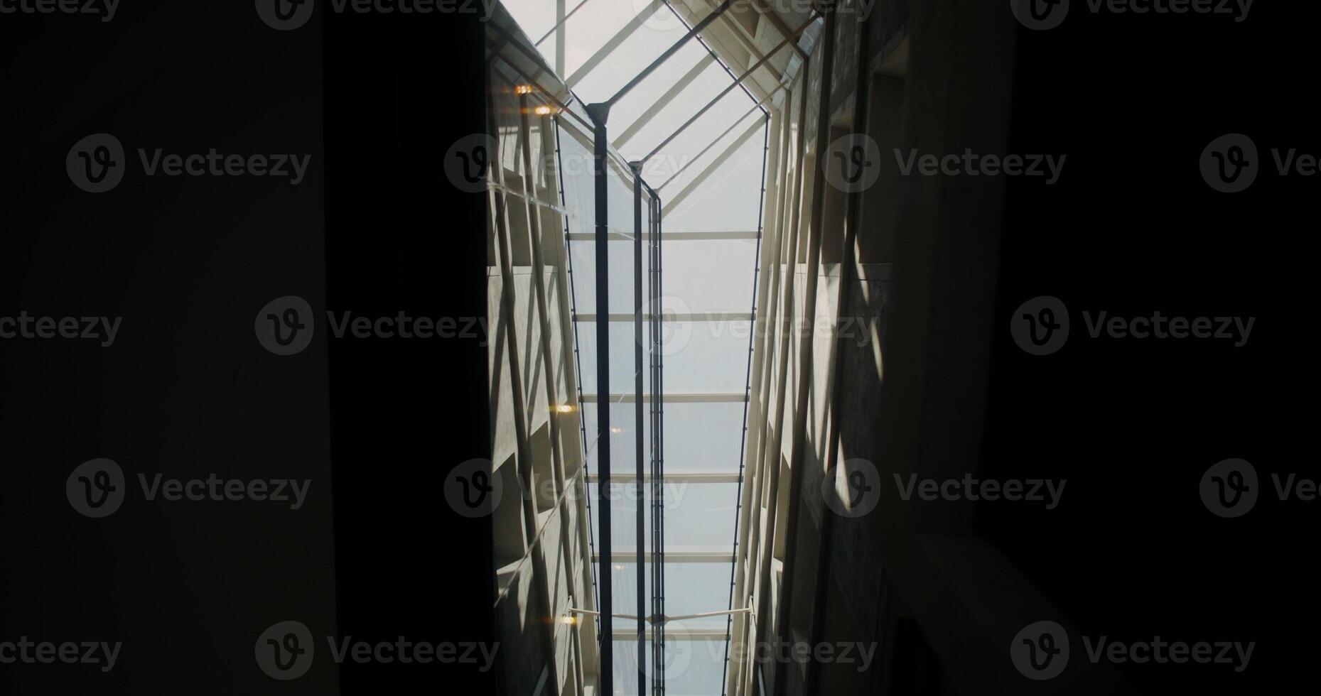 Abstract facade of a modern building photo