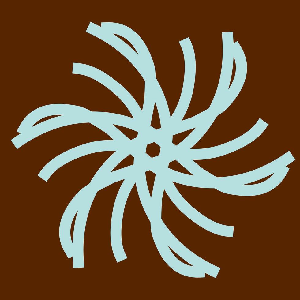 Structured Star Pattern vector