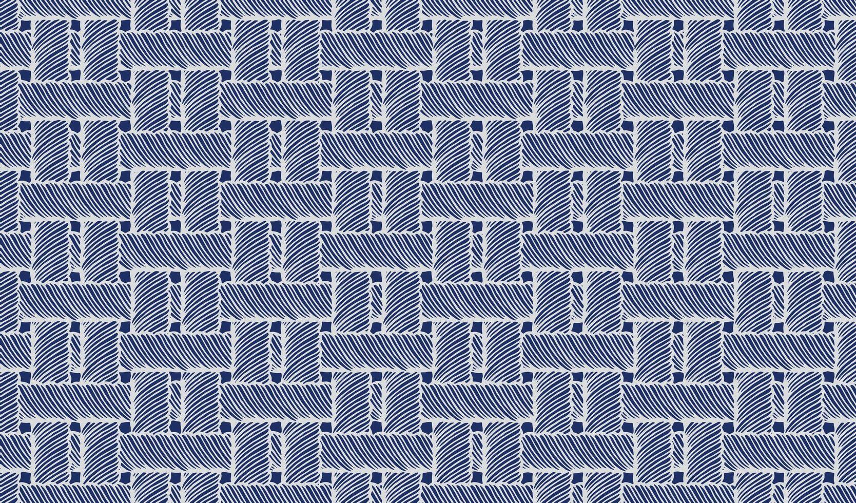 Hand drawn brush lines abstract close up weaving pattern, Japanese folk, ethnic wood carving, bamboo weaving, basketry texture background, simple graphic for textile, carpet, decoration vector