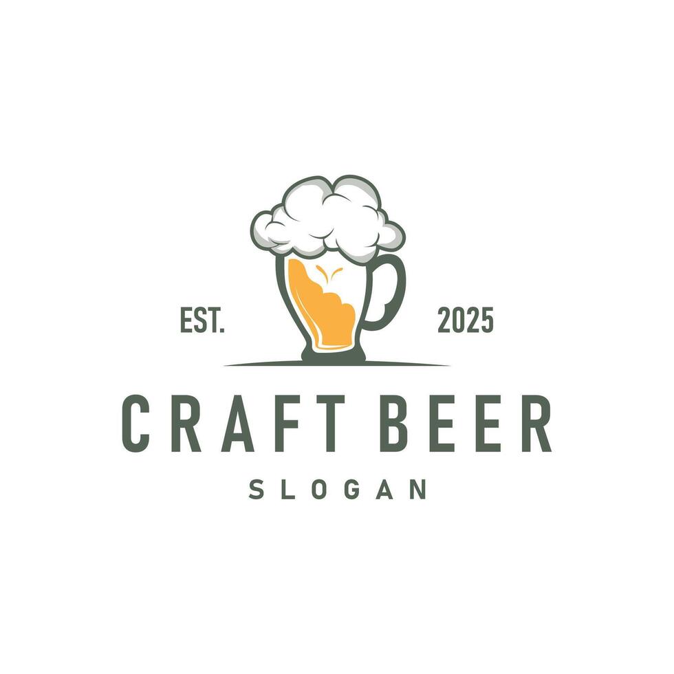 elegant concept brewery logo collection of craft beer templates retro vintage badges brewery, whisky drink, bar, cafe, restaurant vector