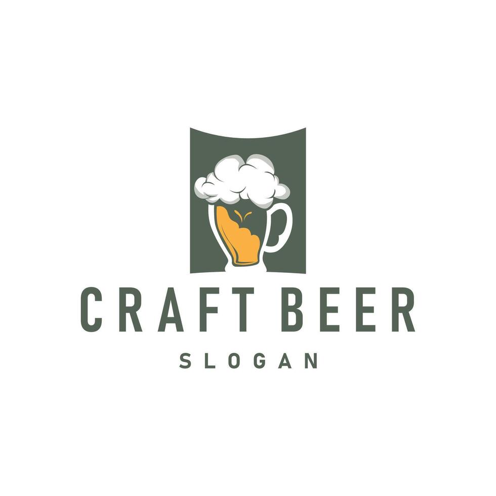 elegant concept brewery logo design collection of craft beer brewery, whisky drink, bar, cafe, restaurant vector