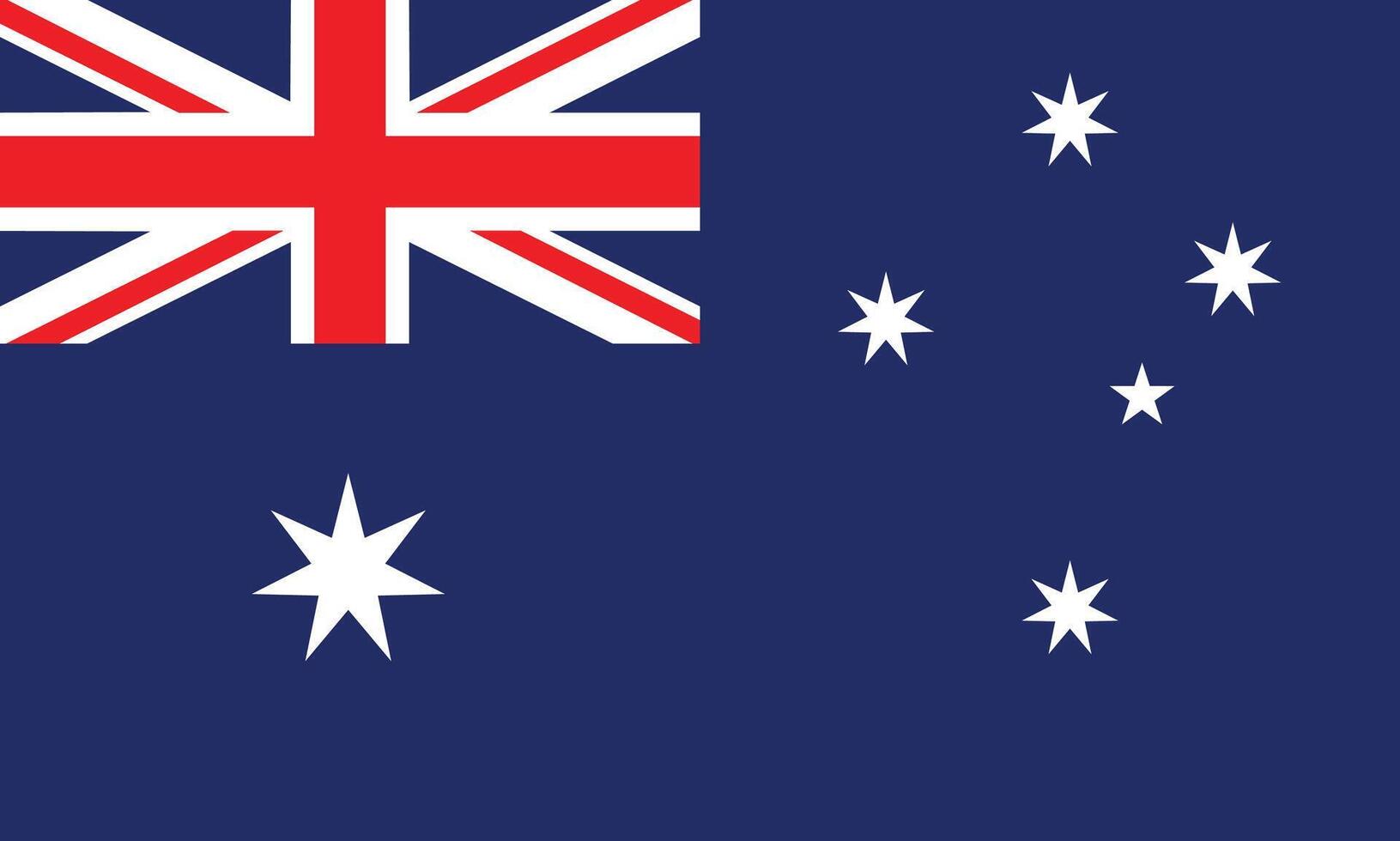 Australian flag design vector
