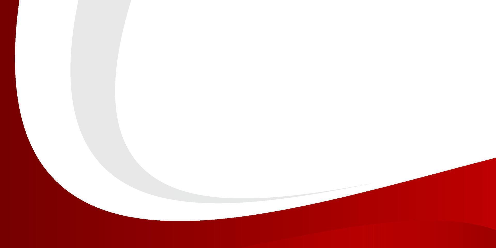 Red curve on a white background eps10 vector