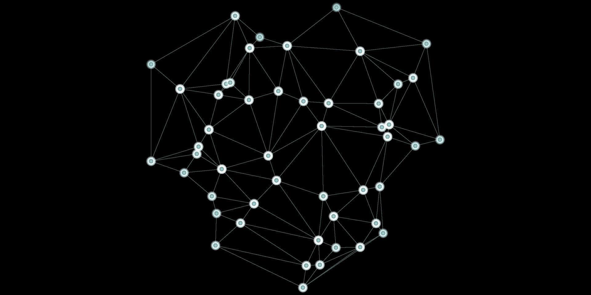 network line dot light abstract connection. modern concept vector