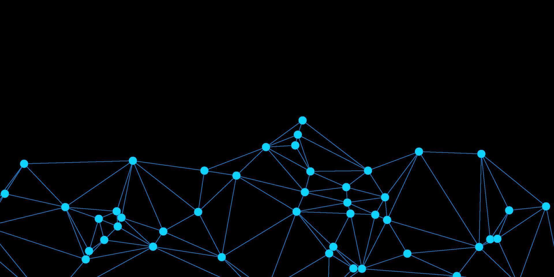network line dot light connection. modern concept vector