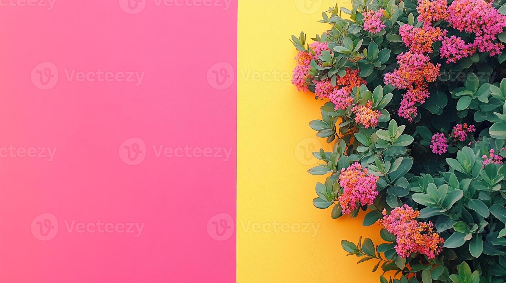 Iberis on a vibrant background, photorealistic top view Iberis plant photo