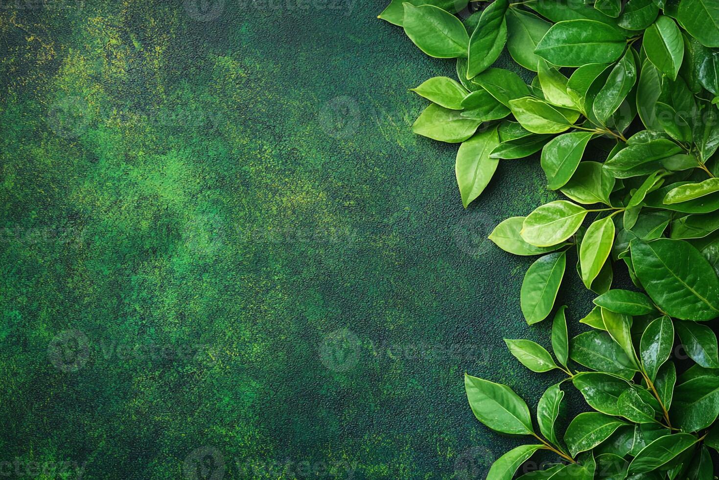 Top view photorealistic Saponaria, flower set on a vibrant background photo