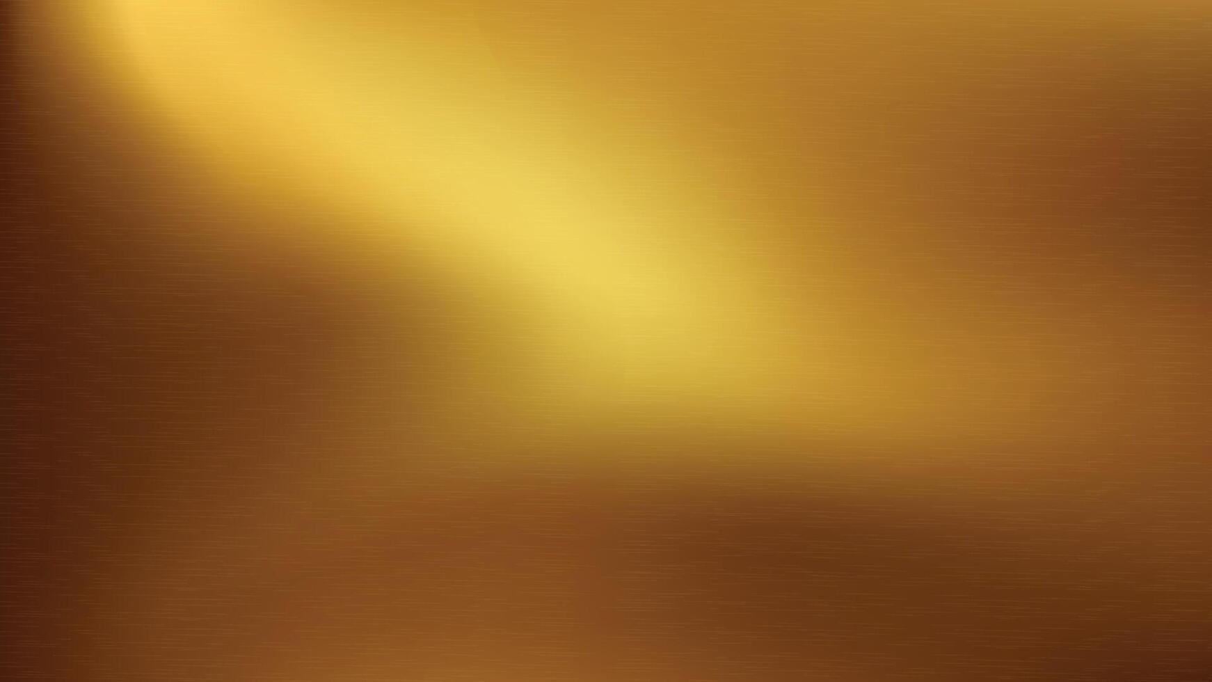 Metallic gold foil texture background with glass effect, abstract gradient design vector