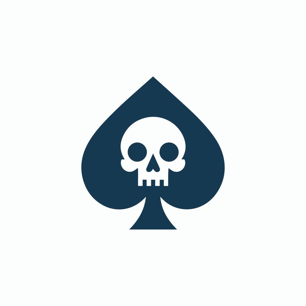 a skull and crossbones icon on a white background vector