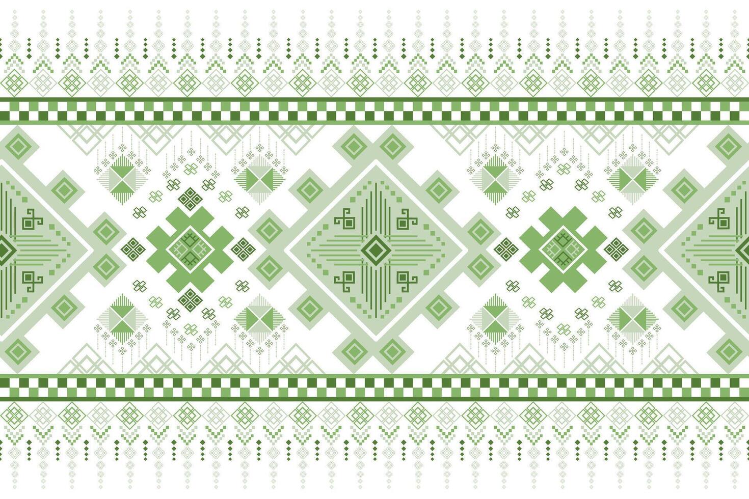modern green geometric pattern vector