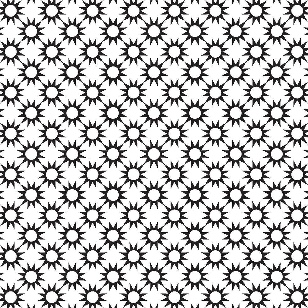 Seamless Geometric Decorative Pattern vector