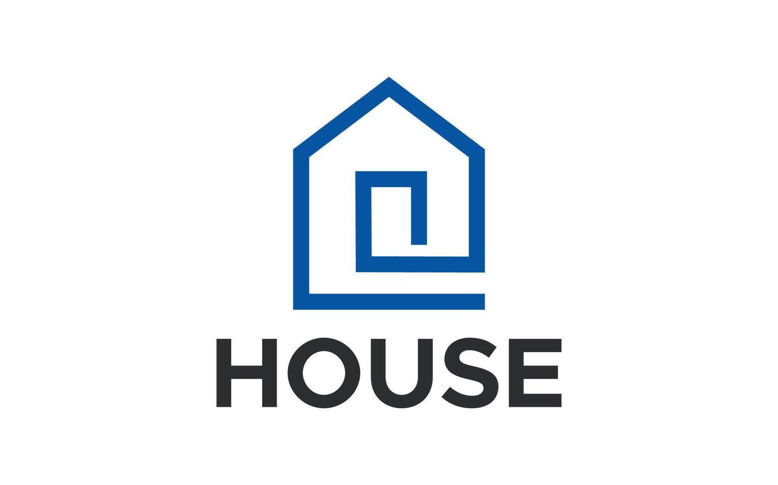 Real Estate Logo design Construction Architecture Building Logo Design Template Element vector