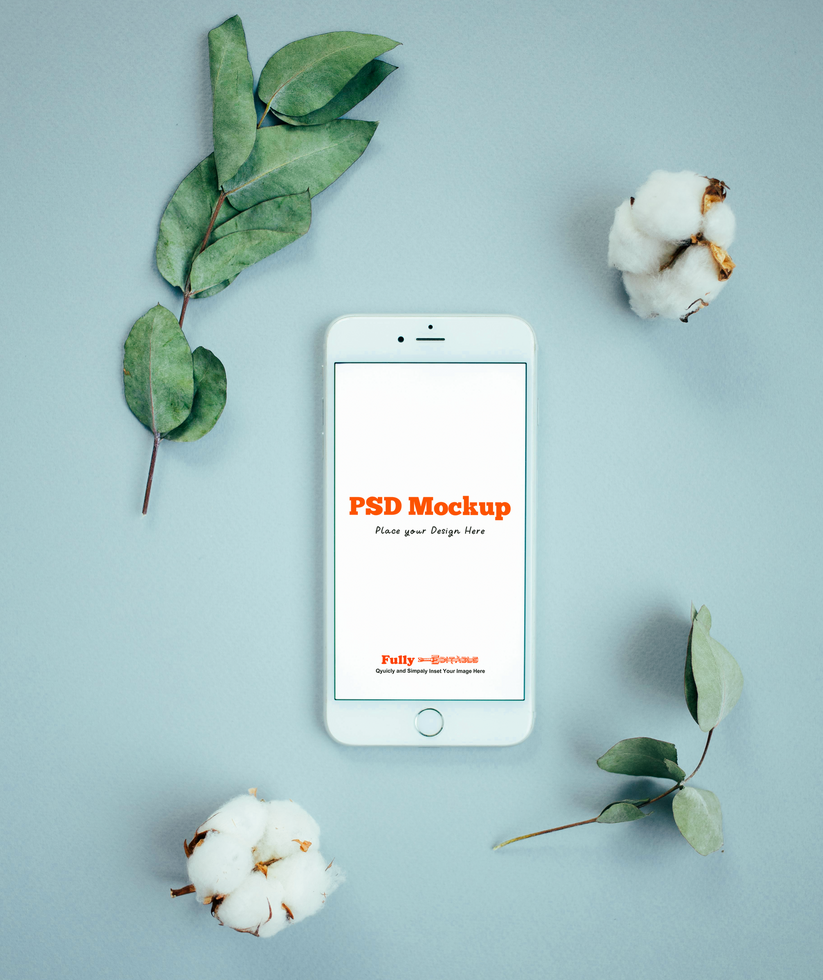 Phone UI Design Mockup psd