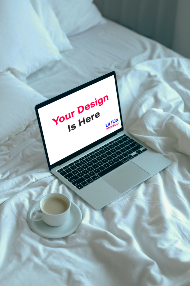 Stylish Web Design Display Laptop mockup psd