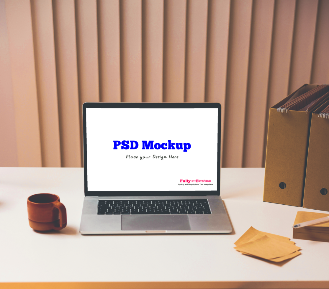 Website UI Mockup Design psd
