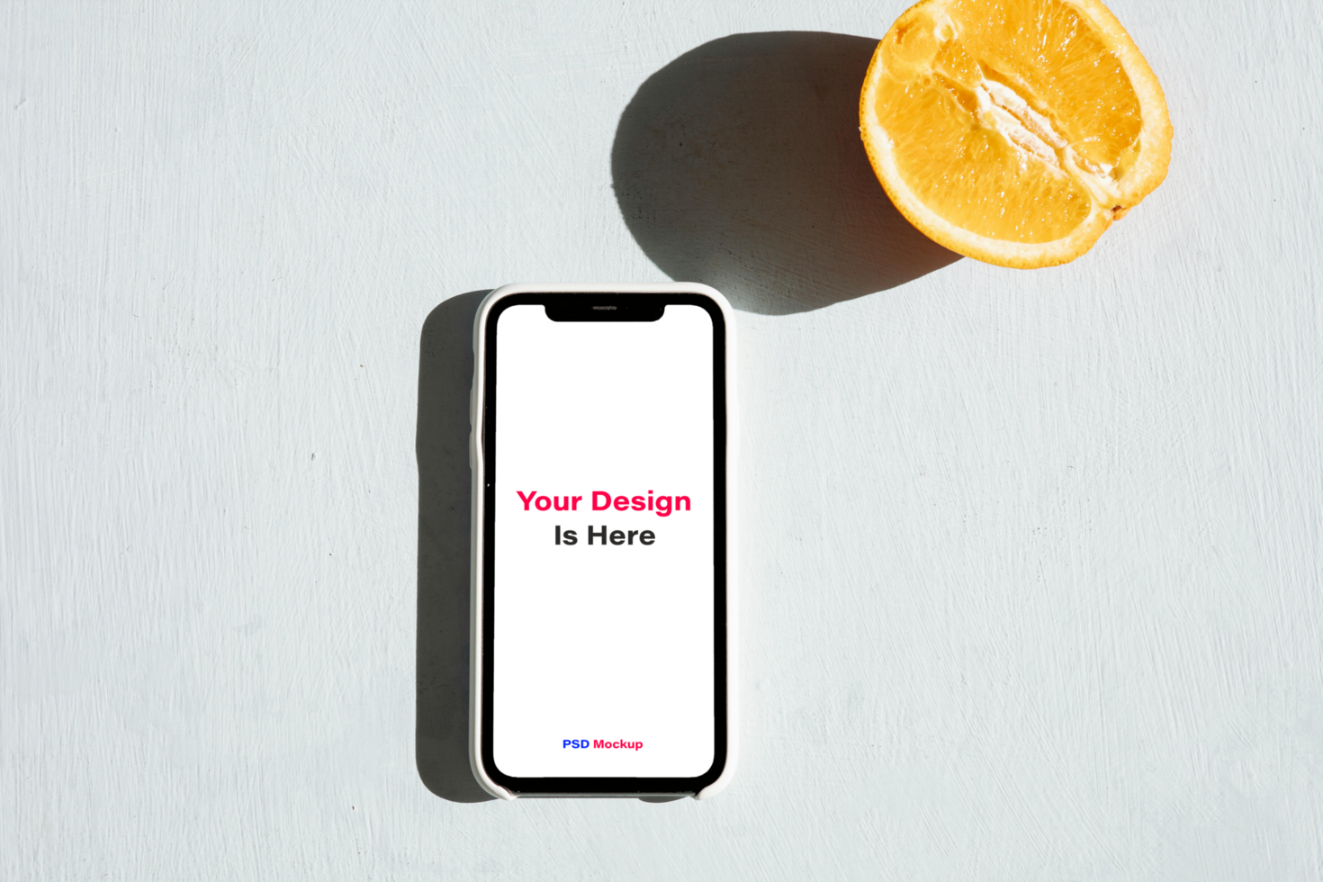 Phone UI Mockup Template in PSF Format psd