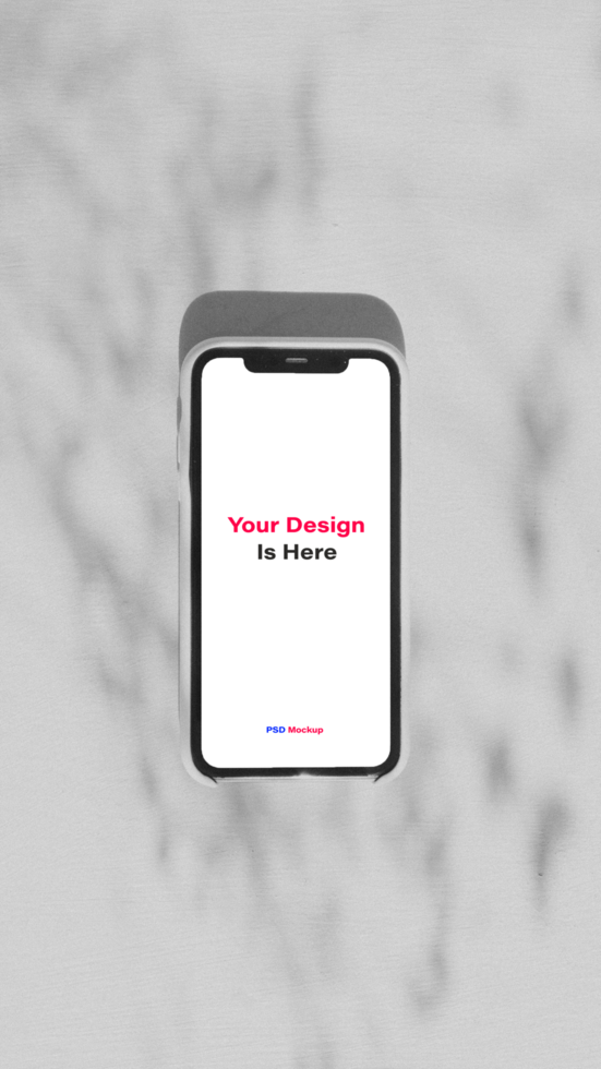 Smartphone UI Mockup Display Layout psd