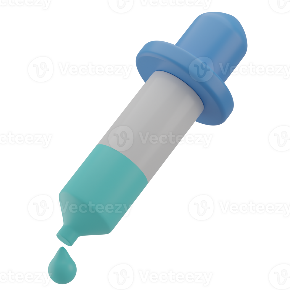 3D Color Picket Illustration Icon Render png