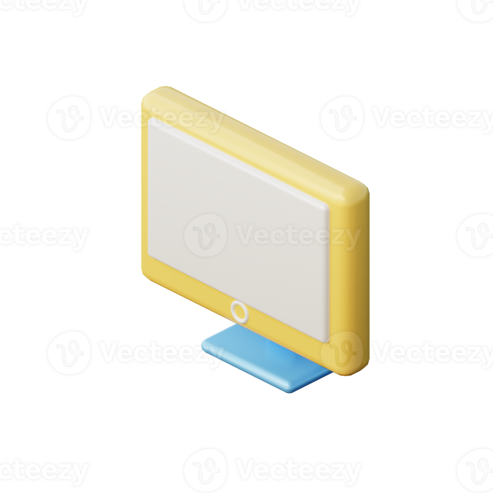 3D Computer Illustration Icon Render Isolated png
